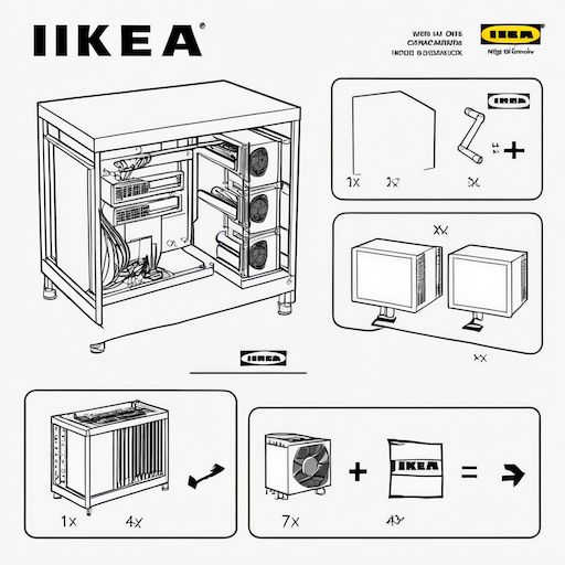 IKEA instructions for building a GPU rig for deep learning